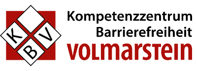 Logo mit Link zum Kompetenzzentrum Barrierefreiheit Volmarstein