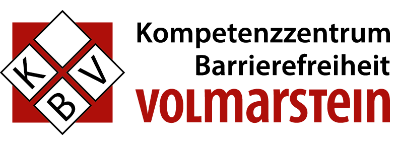 Logo mit Link zum Kompetenzzentrum Barrierefreiheit Volmarstein