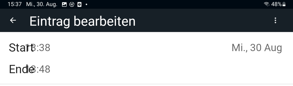 Bildschirmausschnitt &Uuml;berlappungen von Text