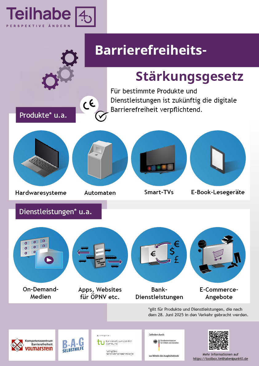 Vorschau auf das Poster im Teilhabe 4.0-Design mit Link zur Vergrößerung.