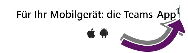 Screenshot der Downloadseite mit einer hochgestellten &bdquo;1&ldquo; als Fu&szlig;noten-Markierung